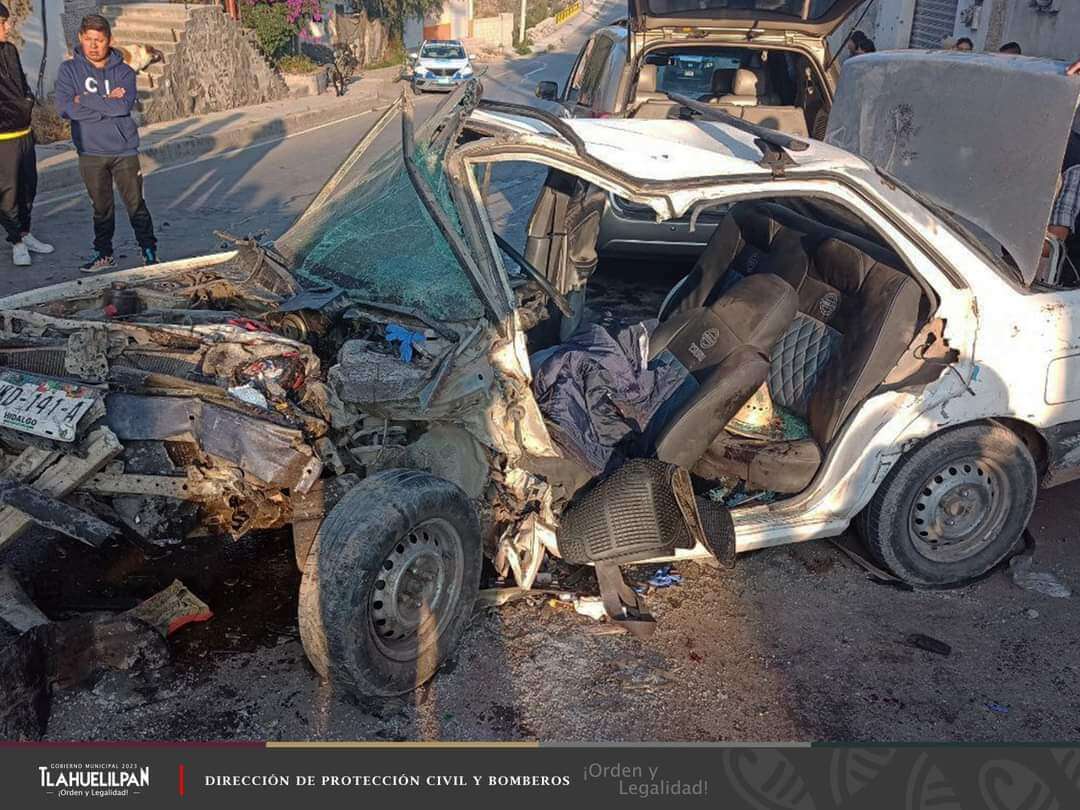 Impactante Choque Entre Motocicleta Y Auto Dejo Al Conductor Del