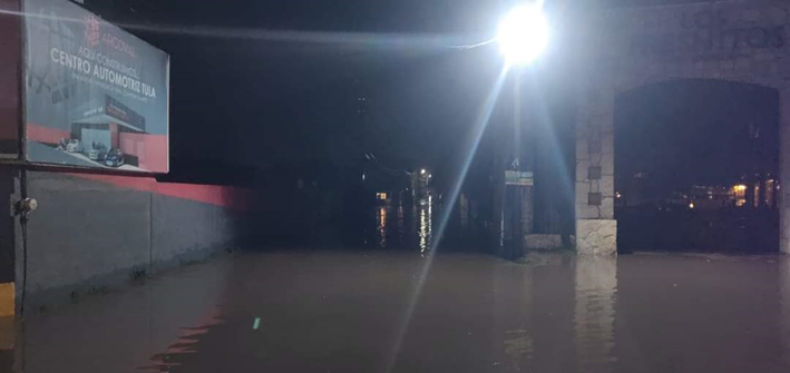 Temporal De Lluvias Provoca Encharcamientos Y Anegaciones En Calles Y