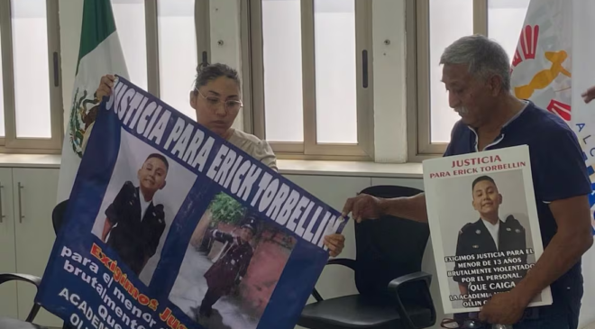 Madre de Erick, estudiante que murió en campamento militar, explica causas de su deceso; “Le reventaron los pulmones”
