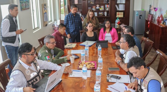 Mesa de trabajo sobre el proyecto del Tren México–Querétaro se realizó en la presidencia municipal de Atotonilco de Tula