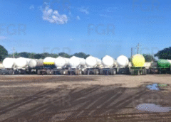 Realizan mega aseguramiento de pipas y autos de huachicol en Minatitlán, Veracruz; hallan más de 82 mil litros de hidrocarburo