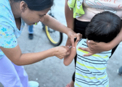 Hay vacunas suficientes contra el sarampión; la meta es llegar a 2.5 millones de dosis aplicadas por semana: presidenta Claudia Sheinbaum