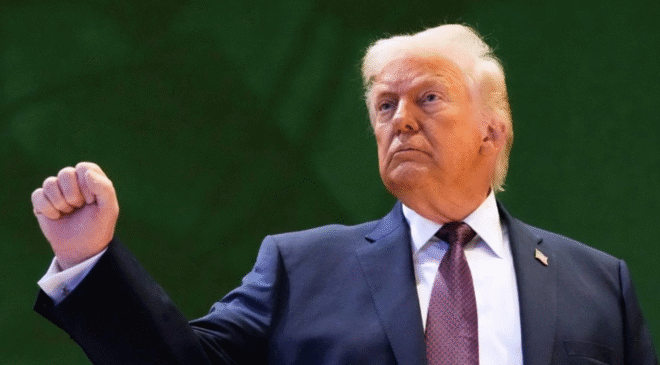 «Venezuela puede ser el estado 53», dice Trump burlón