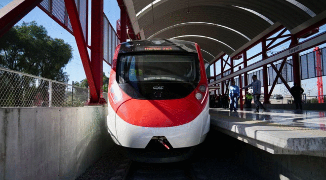 Tren al AIFA operará antes de Semana Santa; rutas de México a Pachuca y Querétaro hasta 2027: Sheinbaum
