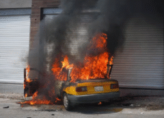 Caos por “El Mencho” desata 252 bloqueos en 20 estados; 90% ya fueron desactivados, afirma el Gabinete de Seguridad