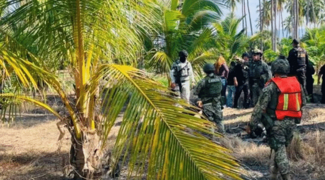 Desaparece familia en Petatlán, Guerrero; elementos del Ejército y de la Guardia Nacional se unen a la búsqueda