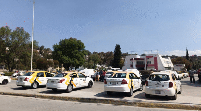 La Secretaría de Transporte en Hidalgo llevó a cabo en Tula la Revista vehicular a las unidades de transporte público