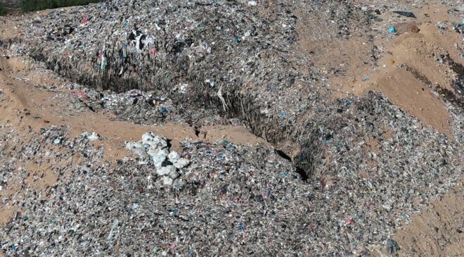 La falta de recolección de basura está generando una crisis de montones de basura y contaminación en los diversos municipios que llevan sus desperdicios al relleno sanitario de Tula
