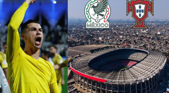 Cristiano Ronaldo sí sería convocado para el México Vs Portugal en el Estadio Azteca