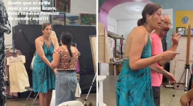 Turistas españoles causan indignación tras RECLAMAR a artesanas de Oaxaca por sus «feos» diseños y poner música en un mercado