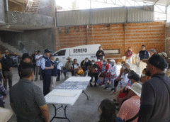 Padres de los 43 ingresan a Semefo y crematorio en Iguala por nuevas diligencias del caso Ayotzinapa