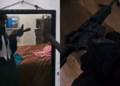 Vestido con ropa negra y portando un AR-15, así se grabó el adolescente que asesinó a 2 maestras en Michoacán; Fiscalía realiza investigación