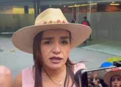 Grecia Quiroz visita el Senado; Morena la recibe coreando «¡Morón!», nombre de su rival político