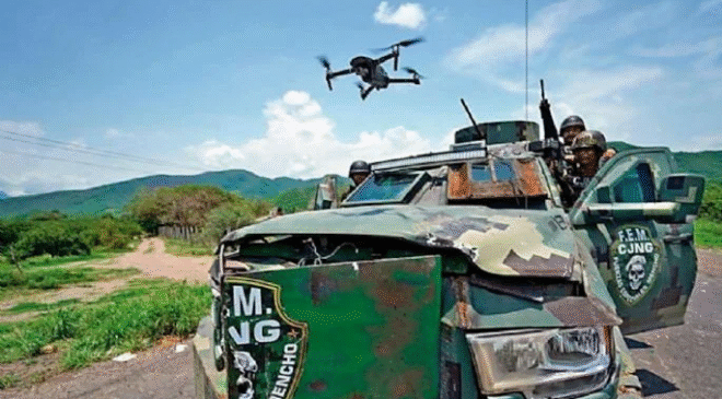 A un mes de la caída del “Mencho” el CJNG reanuda ataques con drones explosivos en Michoacán