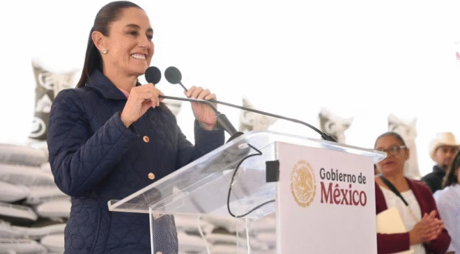 Sheinbaum rechaza confrontación con Trump sobre el nombre del Golfo de México; presidente de EU imitó llamada telefónica