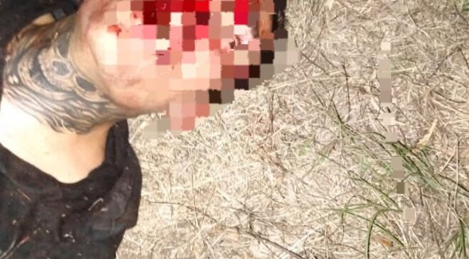 Sujeto drogado amenazaba a mujeres con un palo en Atotonilco; fue detenido y golpeado por pobladores
