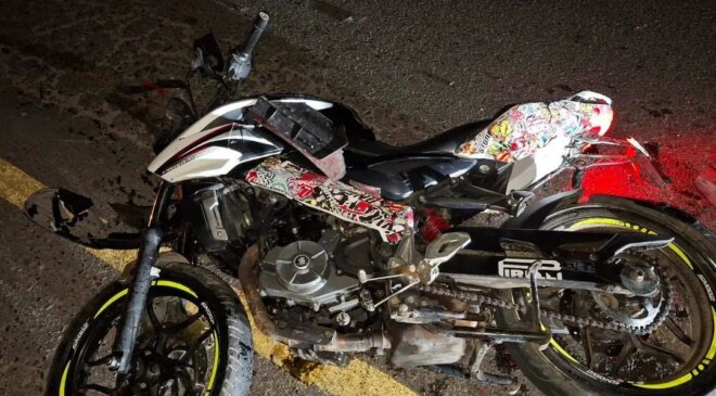 Motociclista falleció en accidente en carretera de Tezontepec; lo encontraron con vida pero murió al llegar al hospital