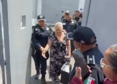 Carlota “N” sale del penal de Chalco para enfrentar su proceso en prisión domiciliaria; “Me siento muy contenta por el trabajo que se realizó»