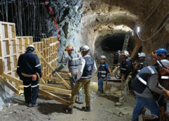 Continúan labores de búsqueda en la mina Santa Fe de Sinaloa para hallar al último minero