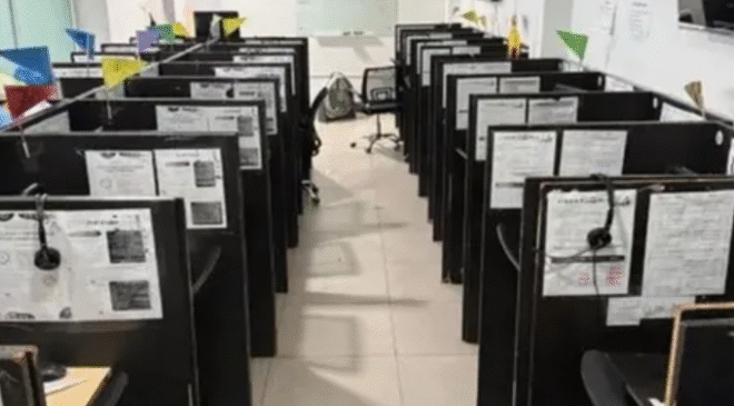 Desconecta Edomex call centers de extorsión; hay 102 detenidos