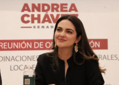 Andrea Chávez pide licencia; «dejo el Senado para atender la tarea de acabar con 100 años de PRIAN en Chihuahua»