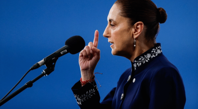 Sheinbaum: los valores democráticos son esperanza ante la guerra