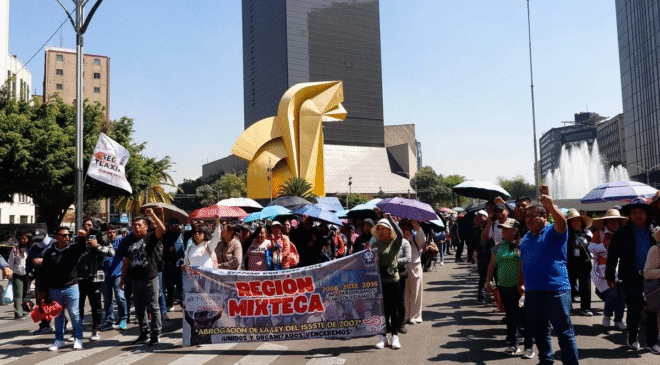 Anuncia la CNTE paro indefinido en junio durante el Mundial de Futbol