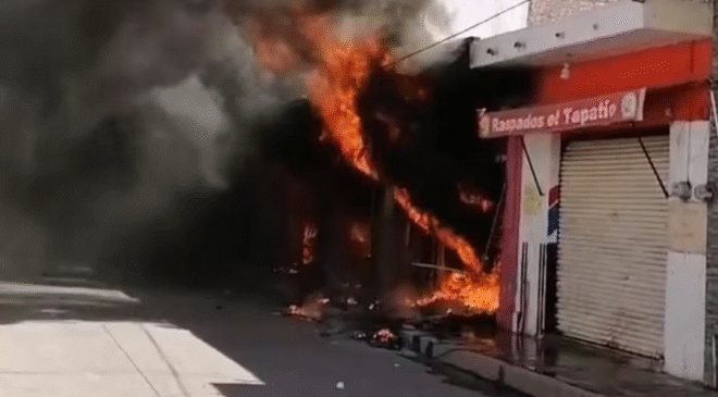 Tras detención de “El Jardinero”, Gabinete de Seguridad reporta 6 autos y 6 tiendas incendiadas; descarta bloqueos al momento