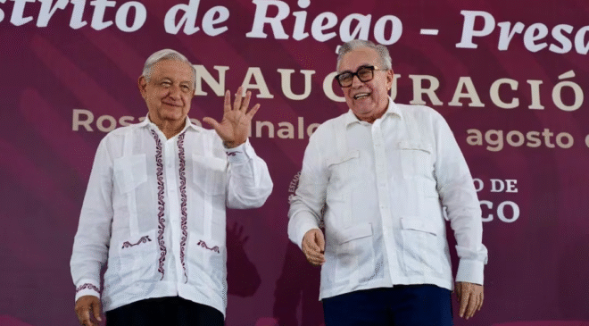 Así defendía AMLO a Rubén Rocha, acusado de pactar con el Cártel de Sinaloa; afirmó que violencia en el estado era culpa de EU