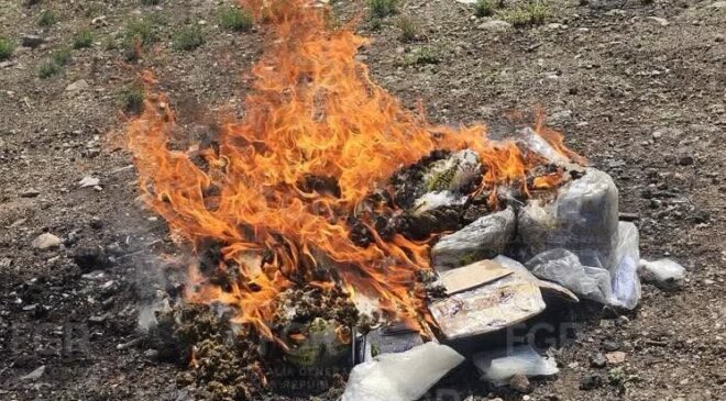 Incineró la Procuraduría de la República narcóticos asegurados en Tula
