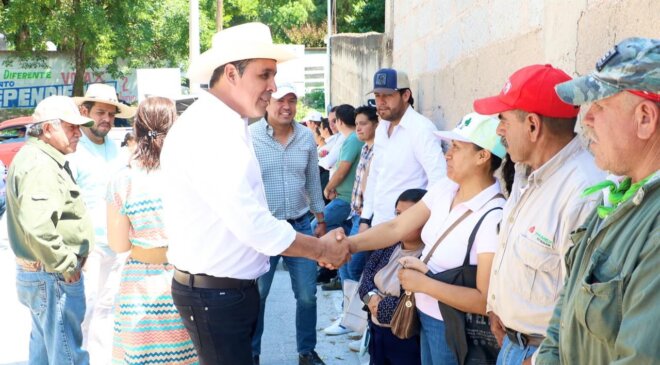 Tula se construye con hechos, Cristhian Martínez entrega obras en las comunidades de Nantzha y San Andrés Tultepec