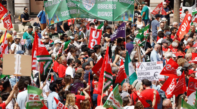 Trabajadores de todo el mundo se manifiestan este 1 de mayo; lidian con altos costos de la energía y menor poder adquisitivo