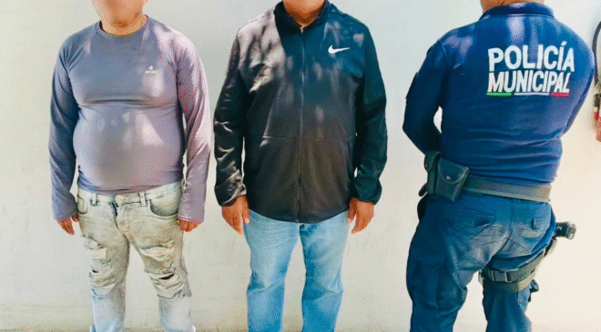 Dos detenidos al intentar robar equipo valuado en $80 mil en una estación de telefonía celular en Atitalaquia