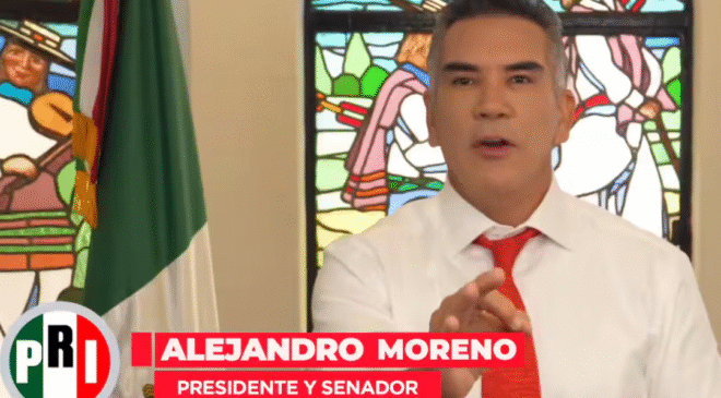 Alito Moreno califica a Morena como «pandilla de delincuentes»; acusa a Sheinbaum de usar el poder para perseguir opositores