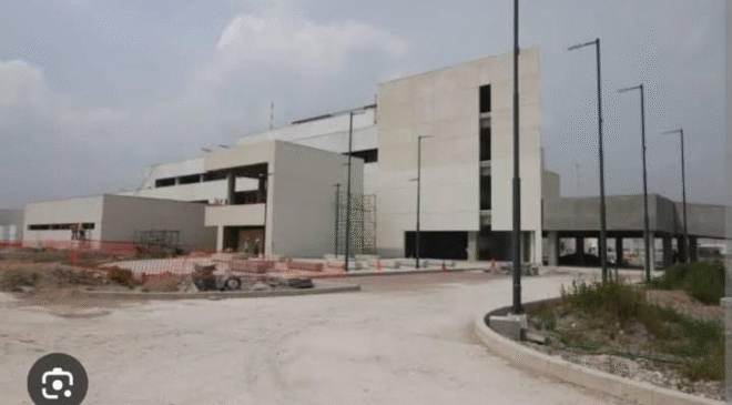 El nuevo hospital del IMSS que se ubica en Tlaxcoapan podría brindar atención hospitalaria en octubre próximo