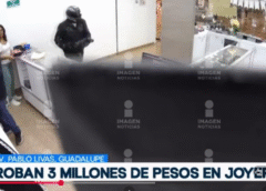 Asaltan joyería y se llevan más de tres millones de pesos en menos de un minuto
