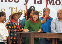 «¡Nunca más!» se reprimirá al pueblo de México, Sheinbaum a 20 años de Atenco