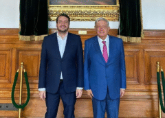 «AMLO está muy feliz porque voy a iniciar mi carrera política en Tabasco»; Andy López habló con su padre sobre su candidatura