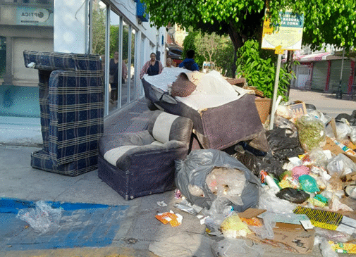 Crisis de basura en Tula