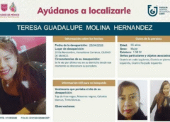 Restos encontrados en inmueble de Nezahualcóyotl corresponde a Teresa Guadalupe, informa Fiscalía del Edomex; su hijo, el principal sospechoso