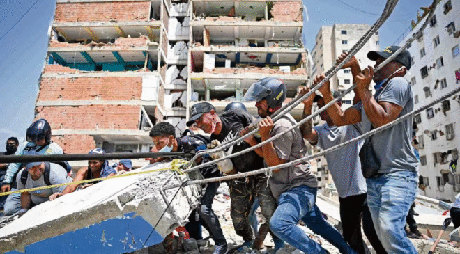 ONU calcula que 6.8 millones de personas podrían verse afectadas por sismos en Venezuela; hay casi mil muertos por la tragedia