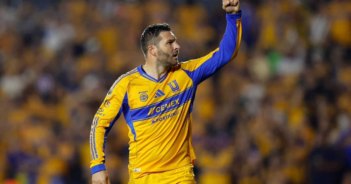 Con Tigres, Gignac ganó 12 títulos, incluyendo cinco campeonatos de la Liga MX ( REUTERS/Daniel Becerril)