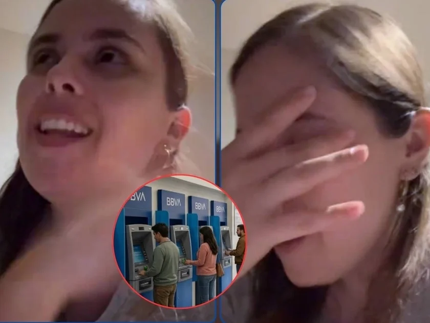 La experiencia reciente de una usuaria de redes sociales abrió el debate sobre la seguridad de nuestros datos financieros en las oficinas físicas y el uso de las aplicaciones móviles. Foto: Captura de pantalla (Tiktok) / IA