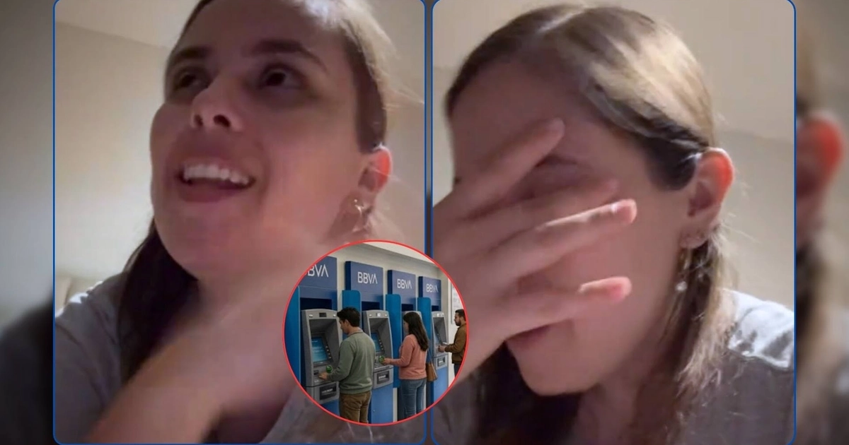 La experiencia reciente de una usuaria de redes sociales abrió el debate sobre la seguridad de nuestros datos financieros en las oficinas físicas y el uso de las aplicaciones móviles. Foto: Captura de pantalla (Tiktok) / IA