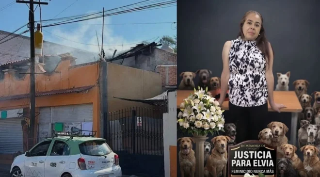 Elvia, defensora de animales, fue encerrada y quemada presuntamente por su esposo en Aguascalientes