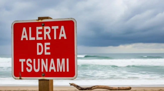 Alerta de tsunami activa para costas mexicanas tras sismo en Chiapas