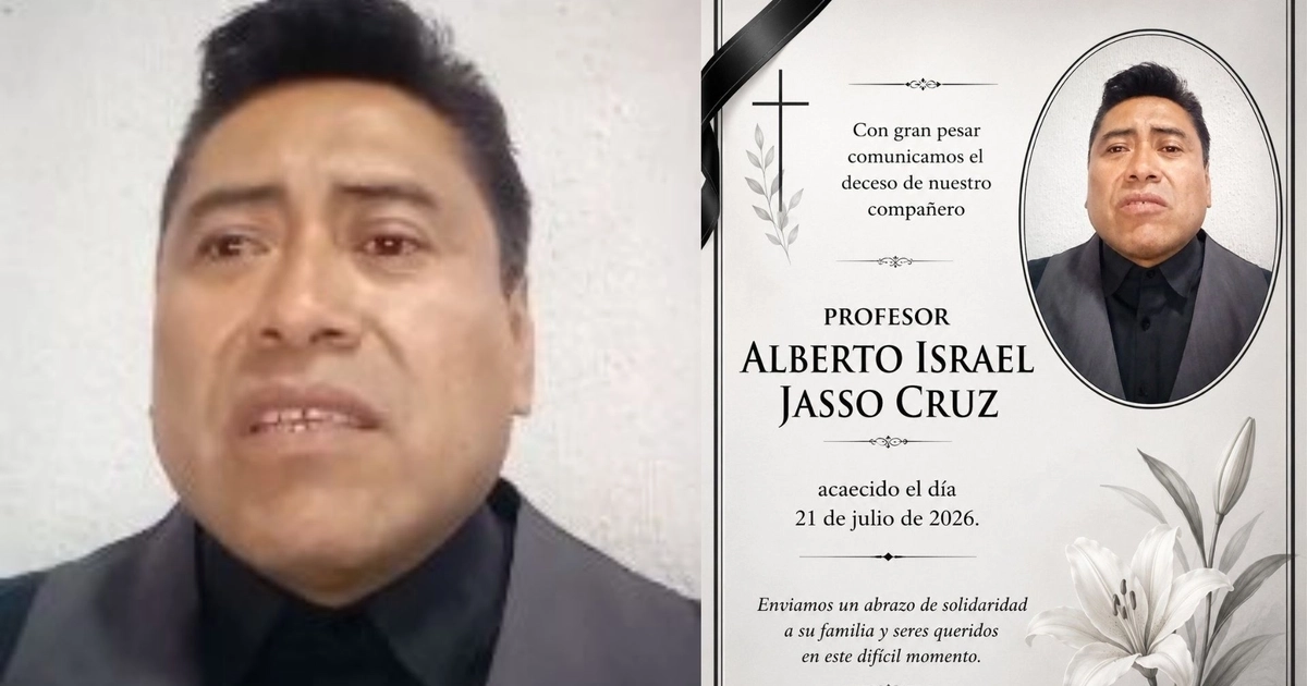 Suicidio docente IEMS CDMX Alberto Israel Jasso Cruz (especial)