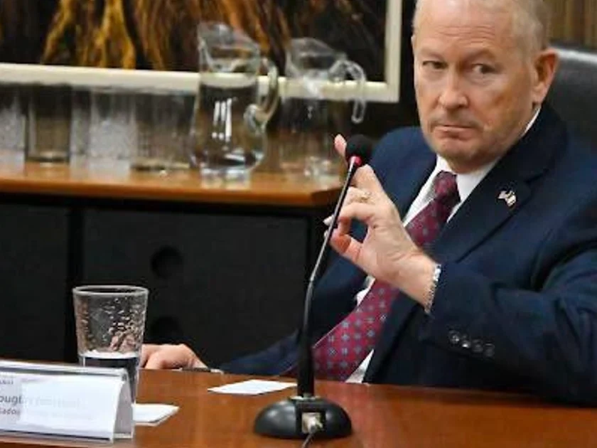 Ronald Johnson señaló que el encuentro da continuidad a una reunión previa con la presidenta Claudia Sheinbaum en Metapa. Crédito: X/@USAmbMex