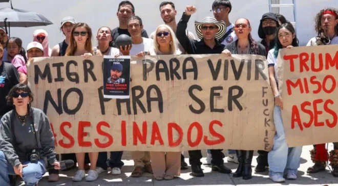 “Migrar para vivir, no para ser asesinados”; exigen en CDMX justicia por mexicanos muertos a manos de ICE