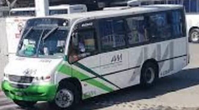 Chofer de AVM falleció al desdender de la unidad que manejaba